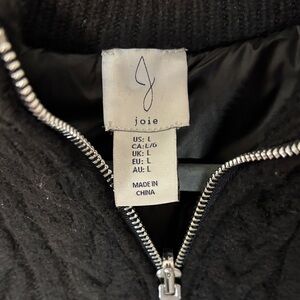 Joie Black Textured Jacket